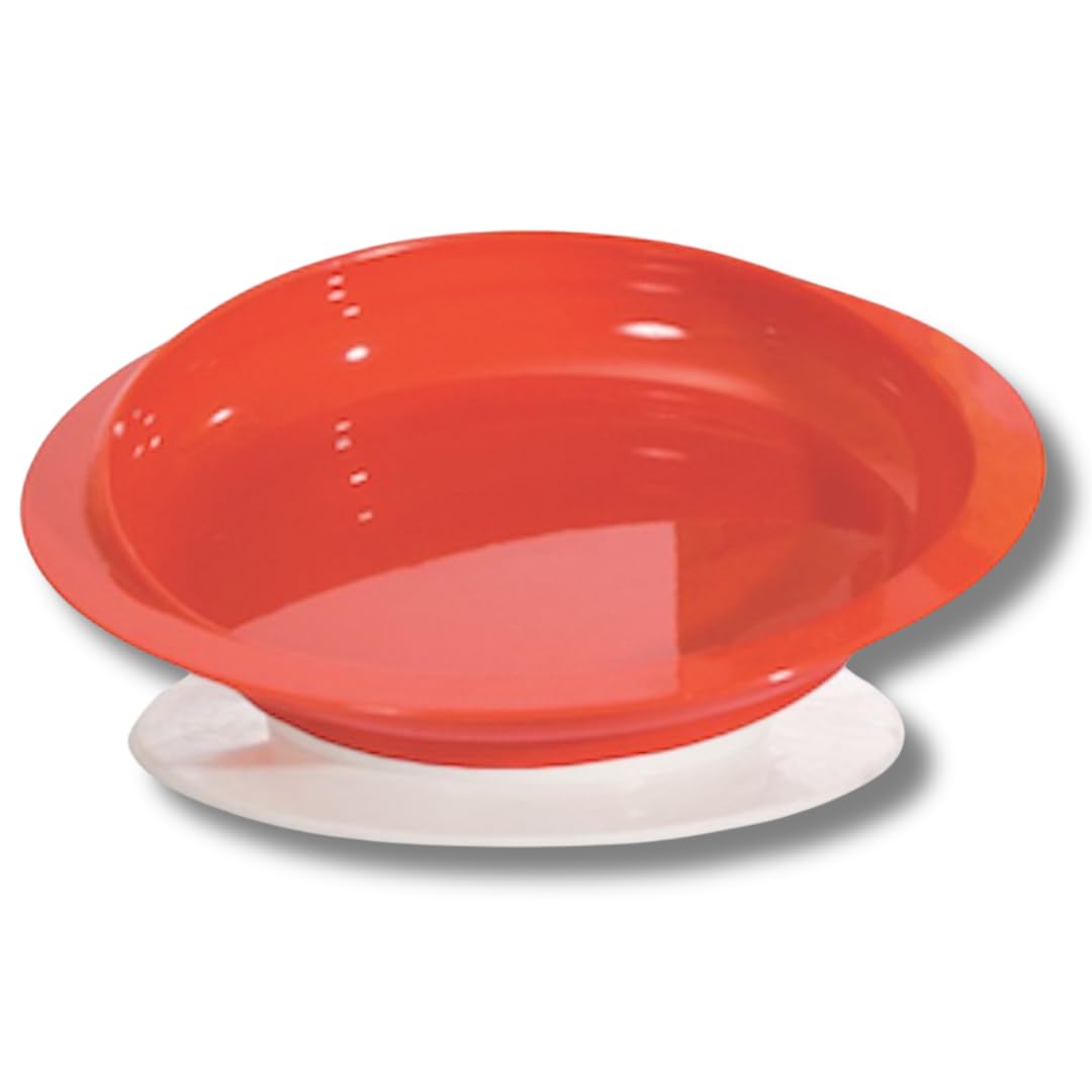 Essential Medical Supply Power of Red Adaptive Scoop Dish