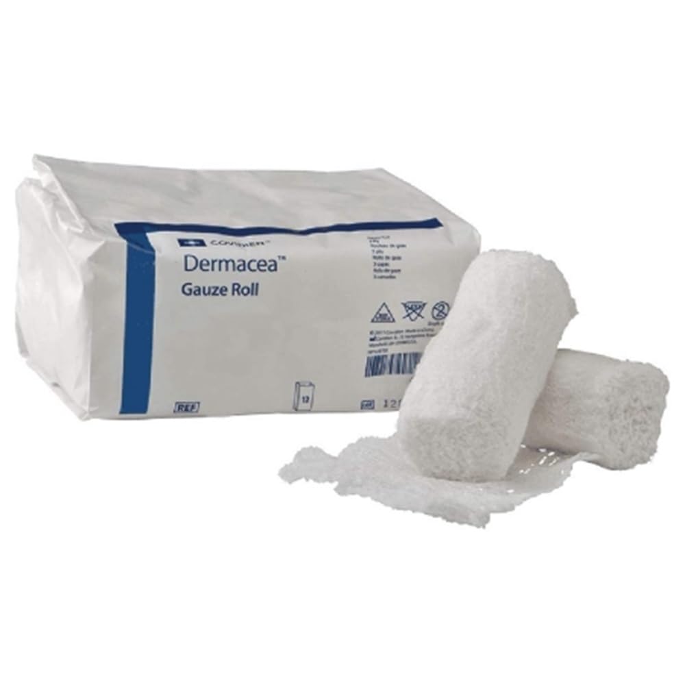Cardinal Health Dermacea Sterile Low-Ply Gauze Rolls