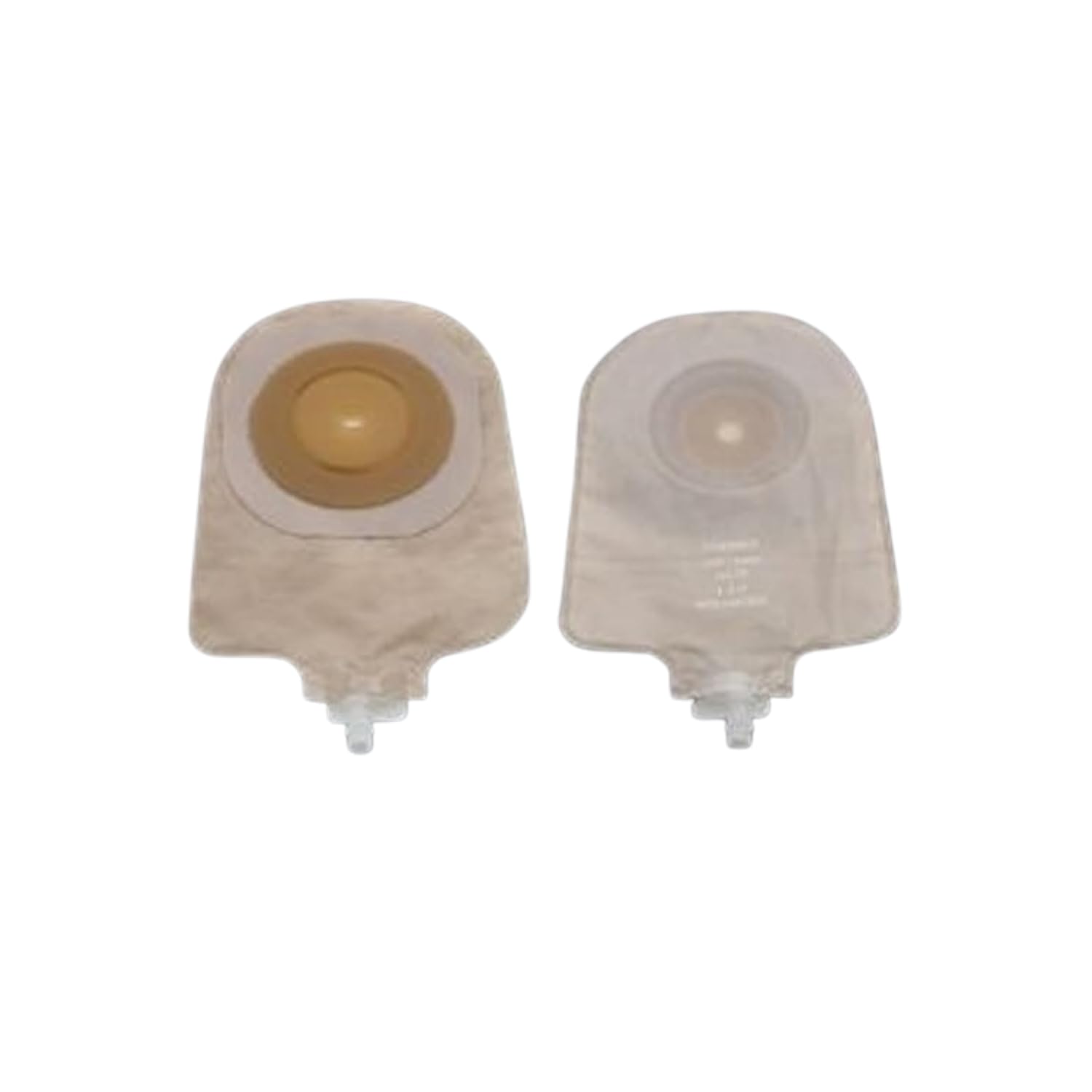 Fortis Medical Products Urostomy Pouch — 9" Transparent Extended-Wear Convex, With Drain/Cap