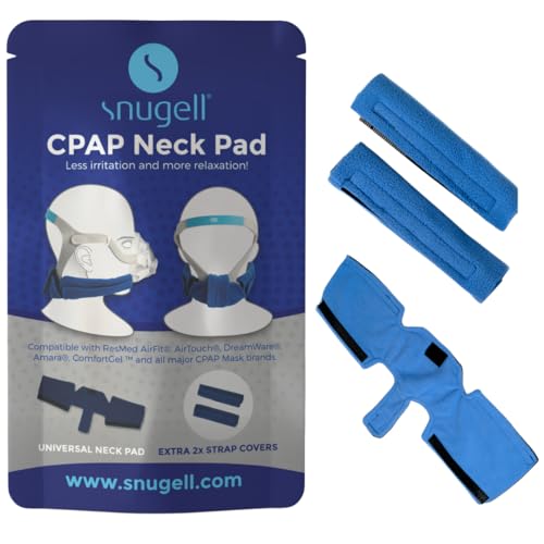 Snugell CPAP Neck Pad and Headgear Strap Covers Set