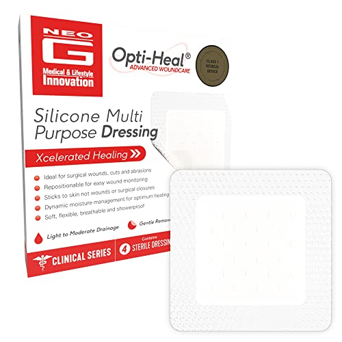 Neo G Silicone Multi Purpose Dressing 4" x 4"