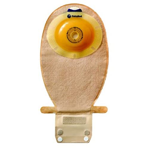 Coloplast SenSura 1-Piece Wide Outlet Drainable Pouch, Cut-to-Fit Flat Opening