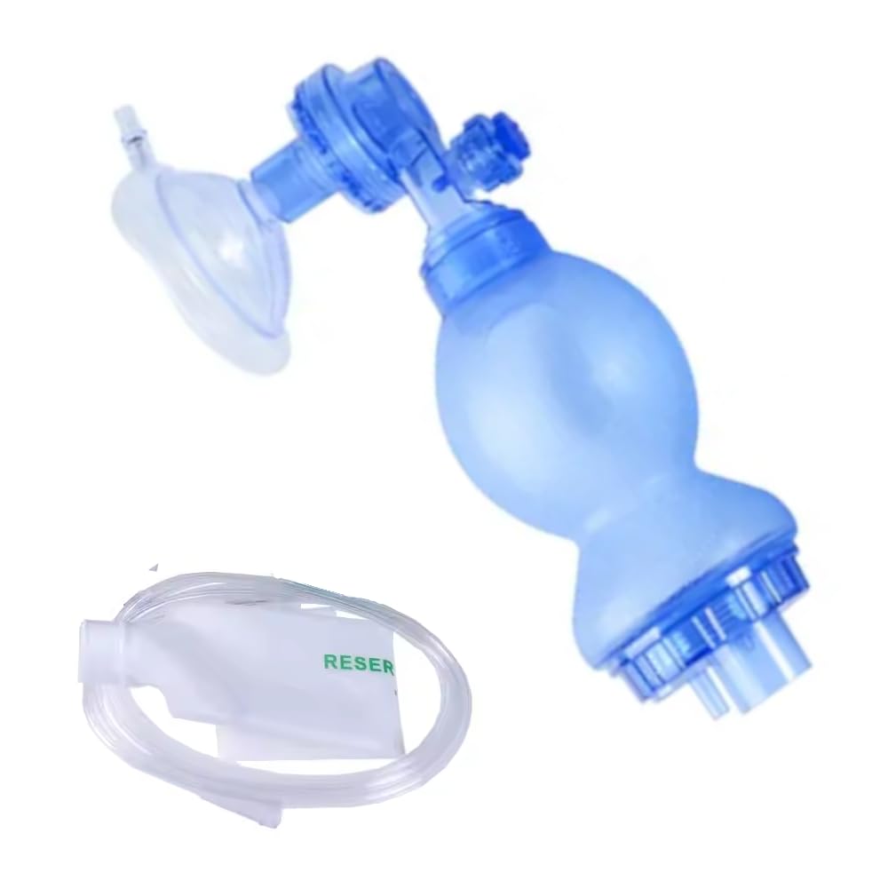 Salter Labs Pediatric Resuscitation Device with Mask and 40" Oxygen Reservoir Tubing