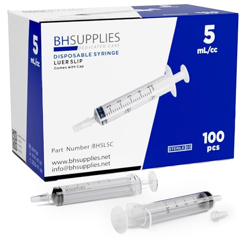 BD Oral Syringe with Tip Cap - 1 mL, 3 mL, 5 mL, 10 mL Sizes