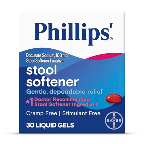 Phillips' Stool Softener, 30 Liquid Gels