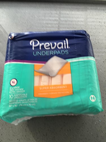 First Quality Prevail Incontinence Underpads — Super Absorbent 30" x 30"