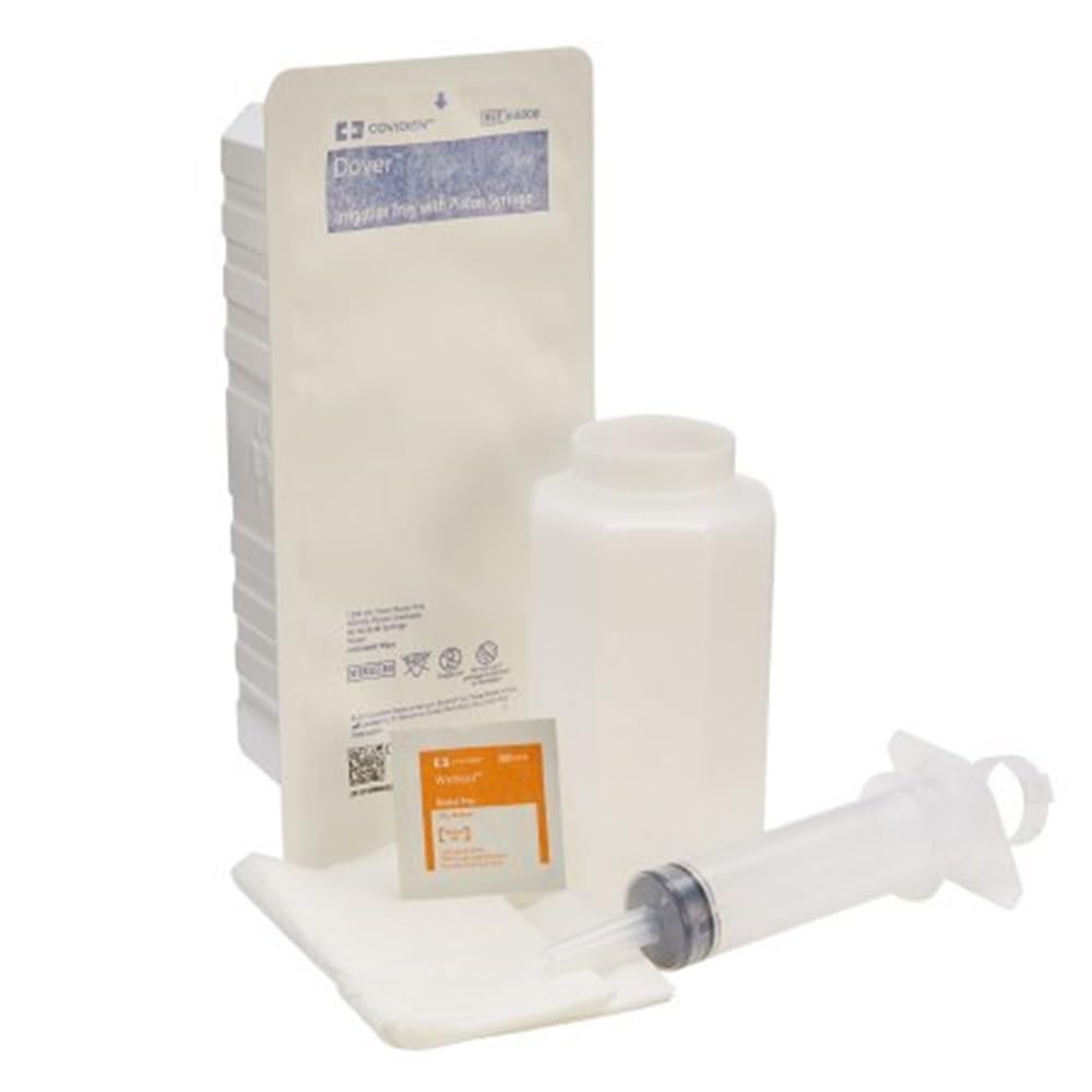 Cardinal Health 1,200 mL Irrigation Tray with 60 mL Piston Syringe