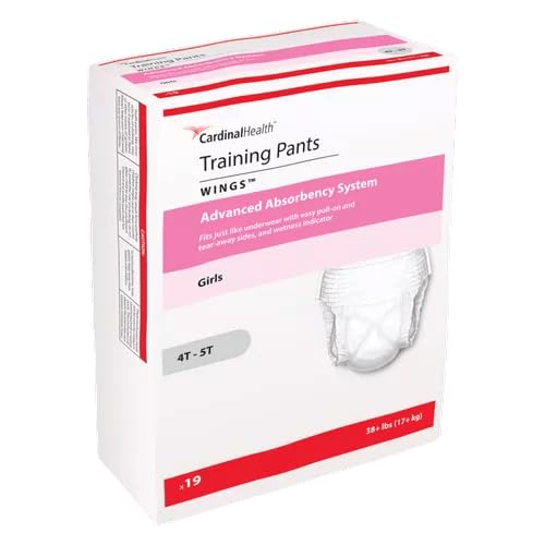 Cardinal Health Girls Training Pants Wings