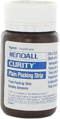Cardinal Health Curity Iodoform Packing Strips - Sterile Wound Care Gauze