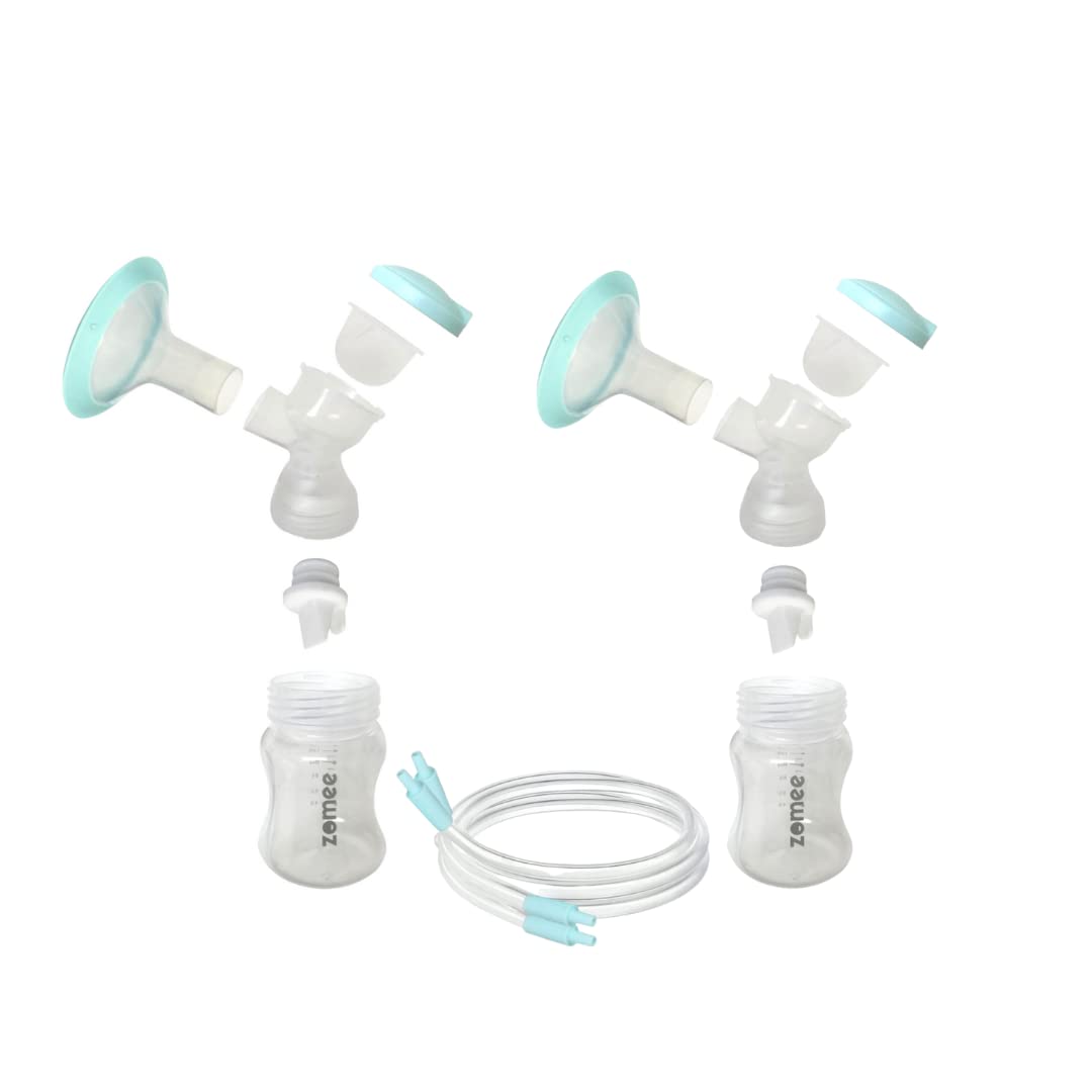 Zomee Z2 Shabbat Mode Edition Breast Pump with Silicone Hands-Free Collection Cups