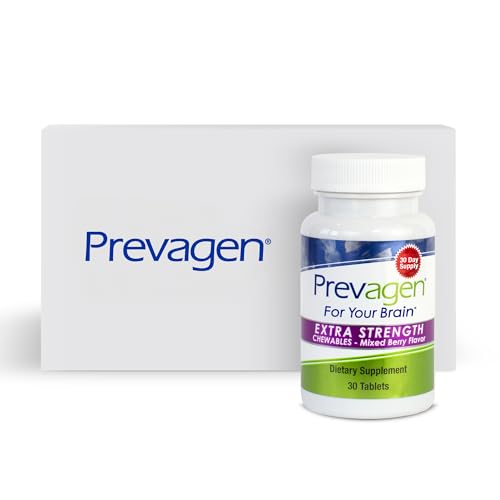 Prevagen Extra Strength Mixed Berry Chewables, 30 Count