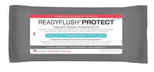 Medline ReadyFlush Protect Biodegradable Flushable Wipes