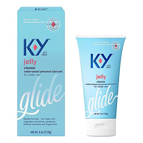 K-Y Personal Lubricated Jelly, 4 oz