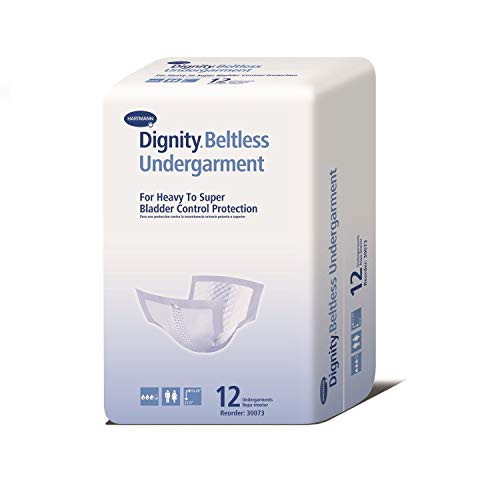 Hartmann Dignity Beltless Undergarment 13-1/2 in x 26-1/2 in, Adhesive