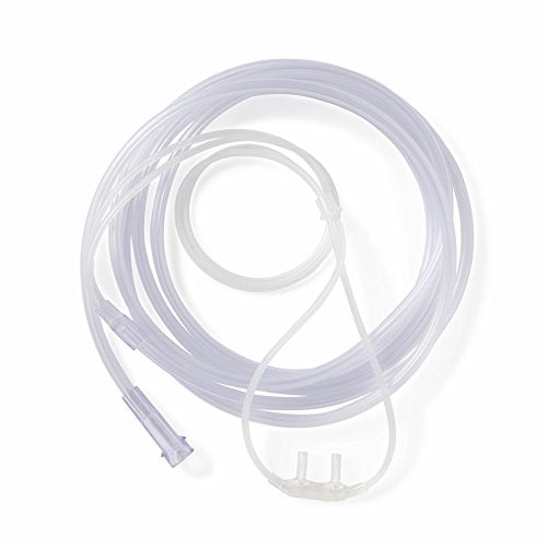 Medline Soft Touch Nasal Cannula with Curved Tip - 4 Feet