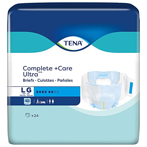 TENA Complete + Care Ultra Briefs - Adult Incontinence Briefs