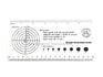 DermaRite Wound Measuring Guide - Pack of 50