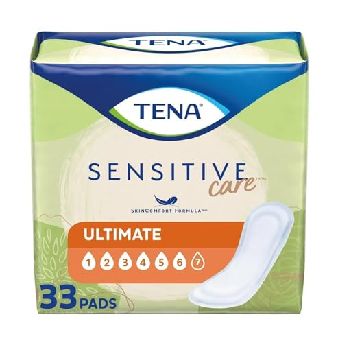 TENA Ultimate Pads, 16" Long