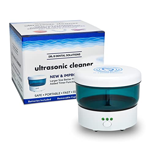 Dr. B Dental Solutions Sonic Cleaner Vibrating Denture Bath
