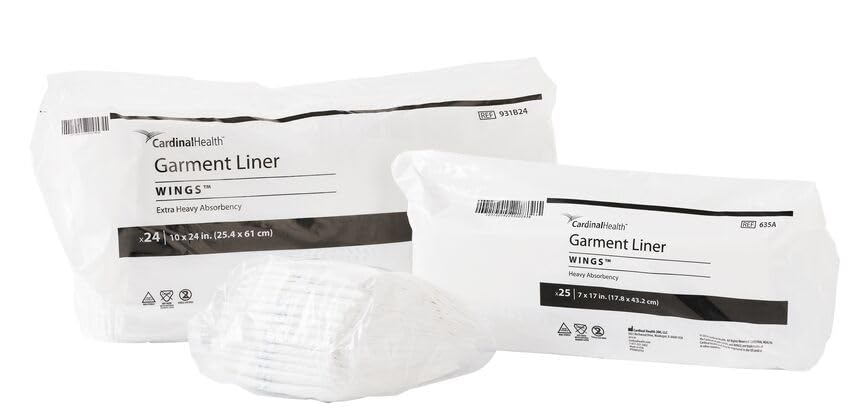 Cardinal Health Garment Liner Wings - Incontinence Pads