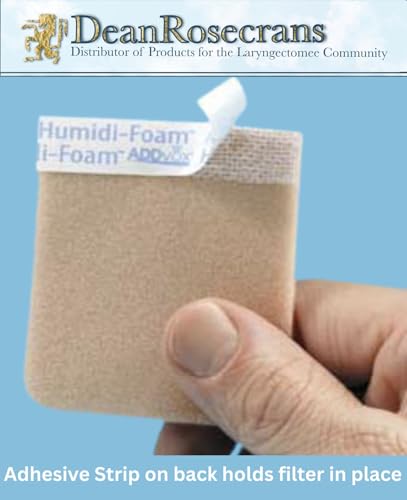 InHealth Tech ADDvox Stoma Filters with Microporous Adhesive