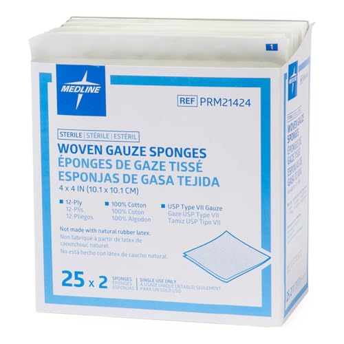 Cardinal Health Dermacea Woven Gauze Sponge 4x4 Inch