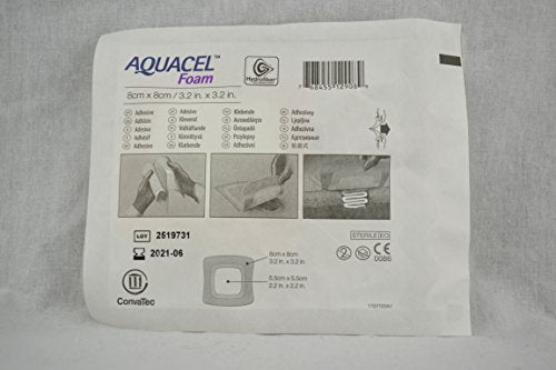 ConvaTec AQUACEL Ag Foam Non-Adhesive Wound Dressing