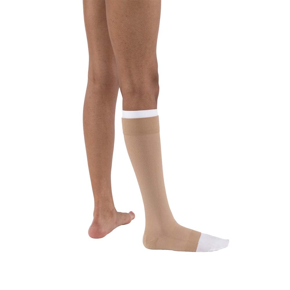 BSN Jobst UlcerCare 2-Part Compression System with Liner, 40 mmHg, Beige, Size 4X-Large