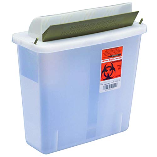 Cardinal Health 5 Quart In-Room Sharps Container