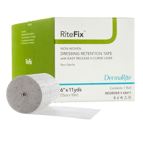 DermaRite RiteFix Non-Woven Dressing Retention Tape