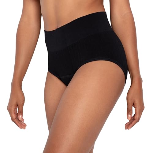 The Period Company The Adaptive Bikini Period Underwear - Black, Size 3X-Large