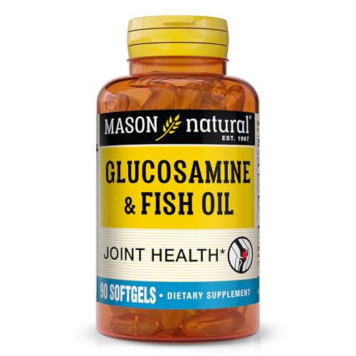 Mason Vitamins Glucosamine and Fish Oil Softgels