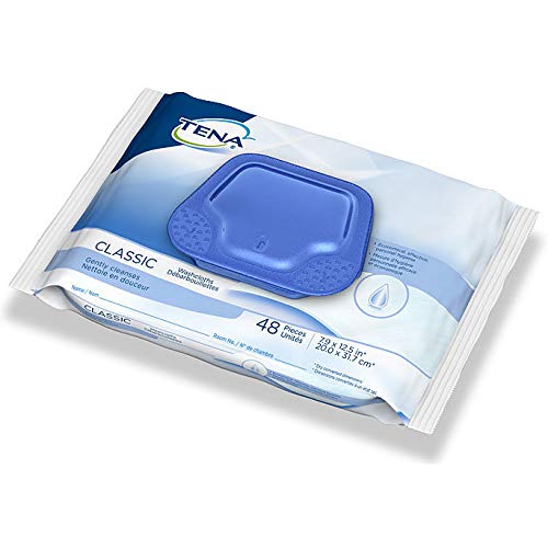 TENA Classic Washcloth Incontinence Wipes