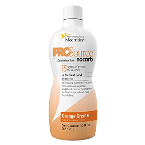 ProSource No Carb Orange Creme Liquid Protein Supplement