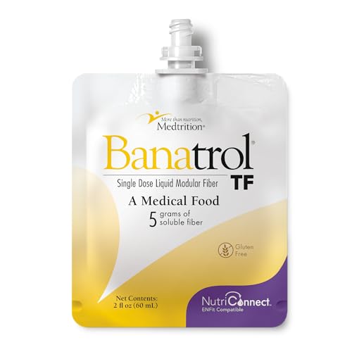 Banatrol TF Liquid Fiber Supplement, 2 fl oz Packet, Unflavored, ENFit Compatible