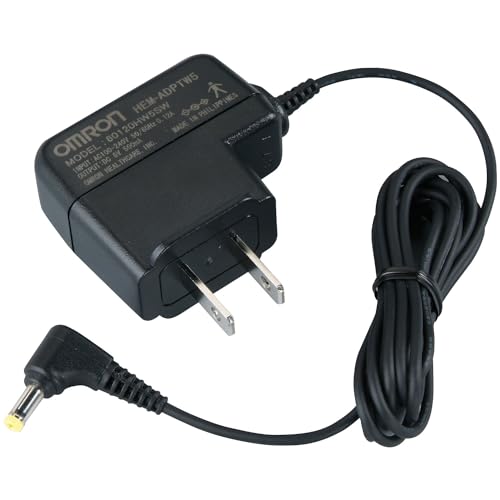 Omron AC Adapter for Blood Pressure Monitors and TENS Units