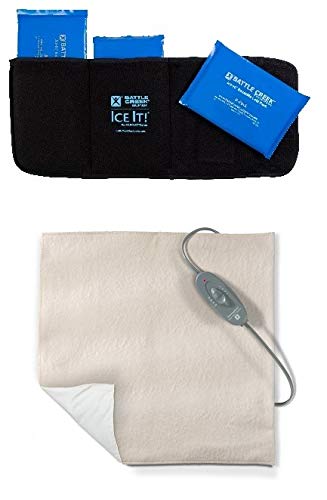 Battle Creek Equipment Back Pain Kit with Electric Moist Heat and Cold Therapy