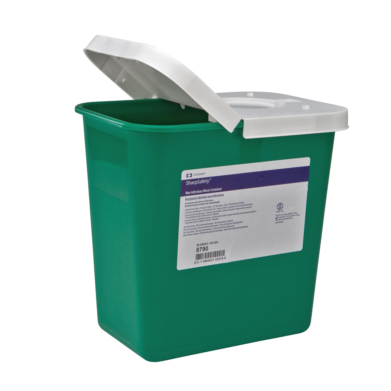 EnviroStar™ Non-Infectious Waste Container 8 Gallon