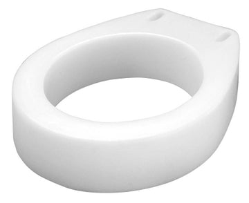 Carex® Raised Toilet Seat - 3.5 Inch Height, Elongated