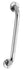 Carex Chrome Finish Knurled Steel Wall Grab Bar
