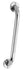 Carex Chrome Finish Knurled Steel Wall Grab Bar