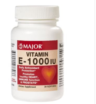 Major® Vitamin E 1,000 IU Capsules