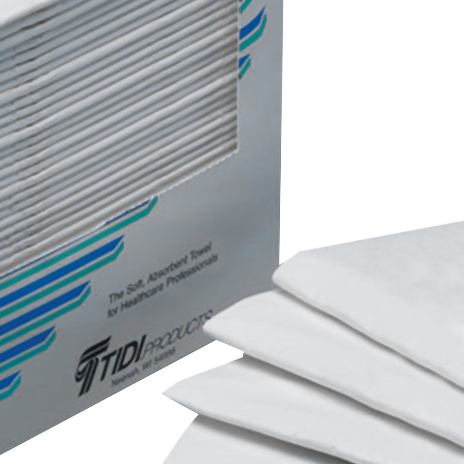 TIDI Kay Pee 4-Ply White Towel 13.5 x 17.5 Inches