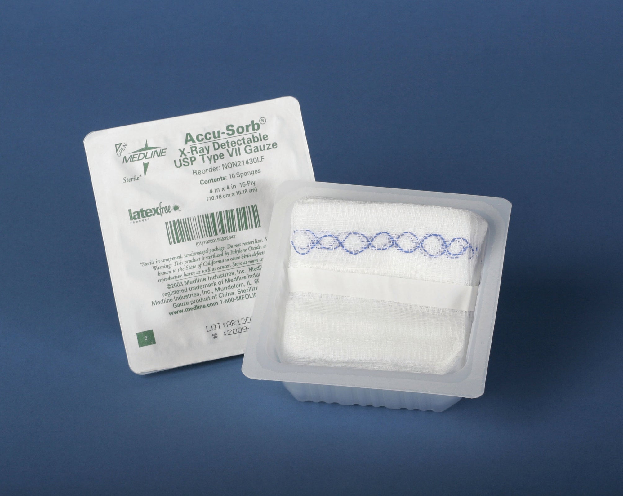 Medline X-Ray Detectable Gauze Sponges