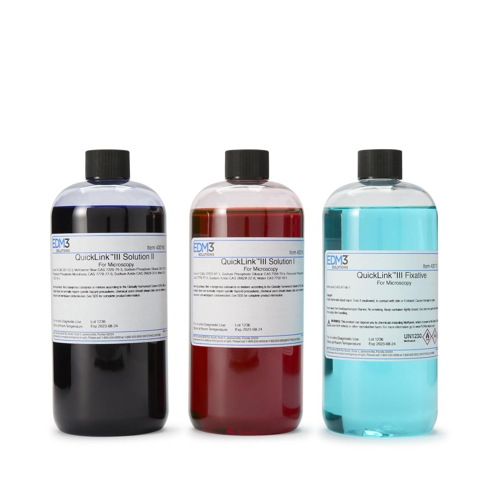 Quicklink III™ Stain Kit 16 oz. (Pack of 3)