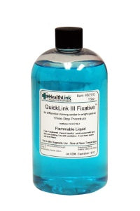 Quicklink III Methanol/Fast Green FCF Hematology Reagent - 16 oz Bottle