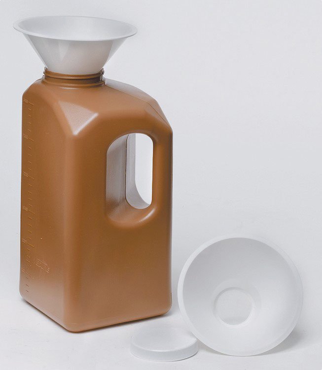24 Hour Urine Specimen Collection Container 3,000 mL