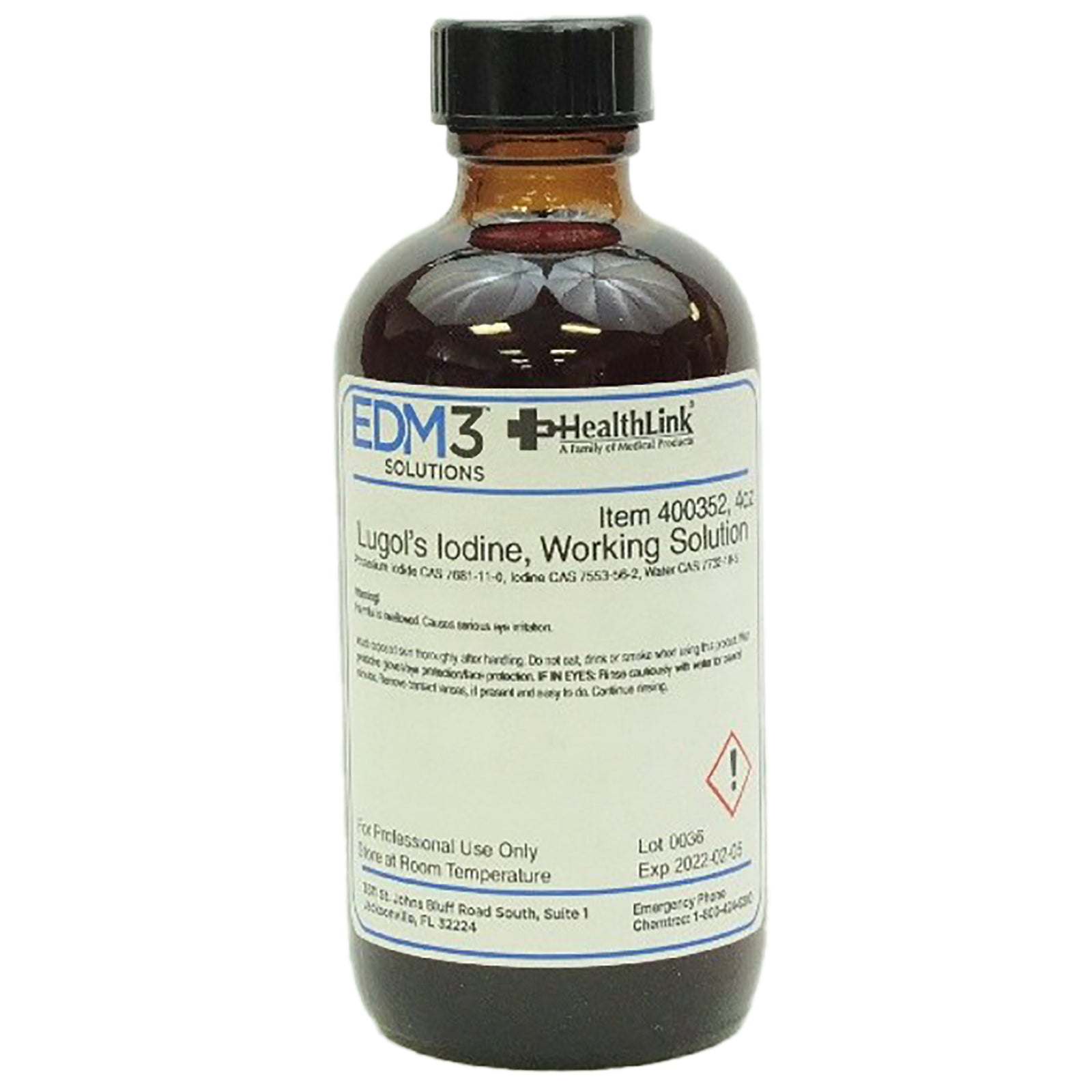 EDM 3 LLC Lugol's Iodine Stain