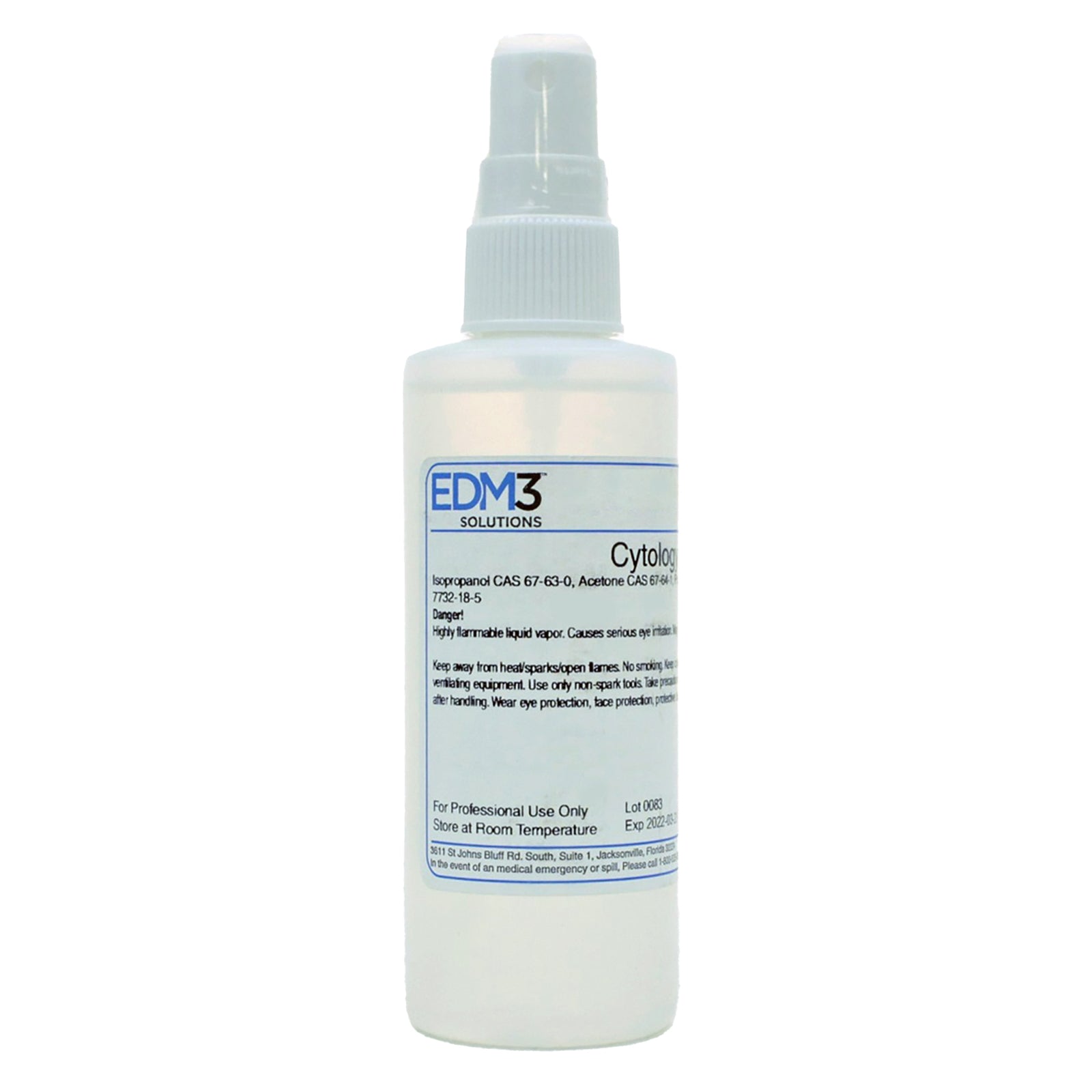 Cytology Reagent Isopropanol/Acetone/PEG ACS Grade 96% 4 oz Pump Bottle