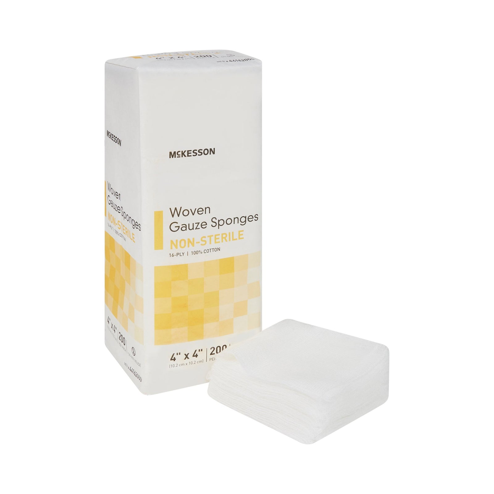 McKesson Gauze Sponge 4 x 4 Inch 16-Ply NonSterile